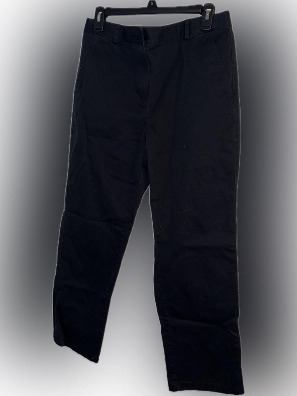 L.L. Bean Black Straight-Leg Women’s Pants